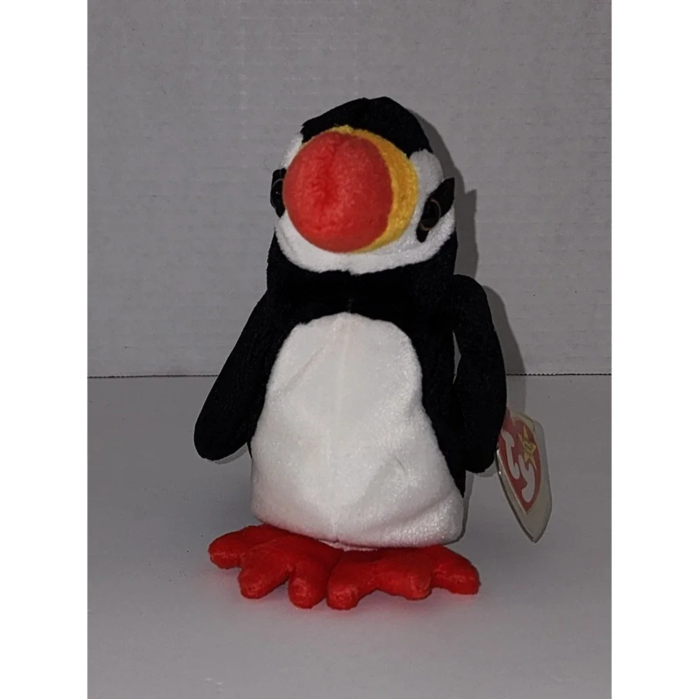 Ty Beanie Babies Puffer The Puffin Red Star November 3 1997